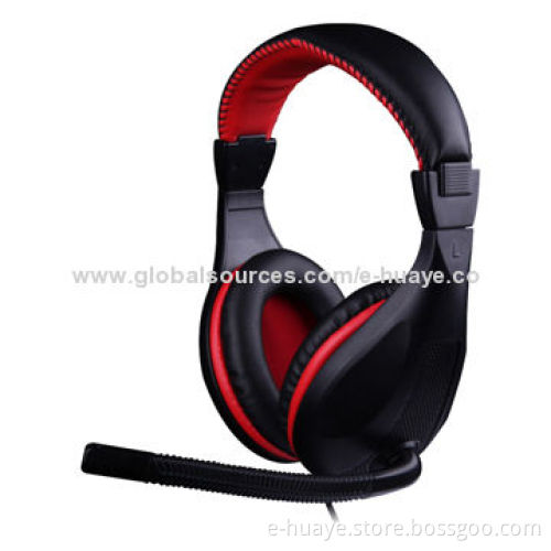 PC Headset with 40mm Loudhailer Diameter, 20 to 20,000Hz Frequency Range